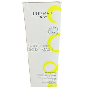 Beekman 1802 Sunshine Goat Milk Clay Body Mask